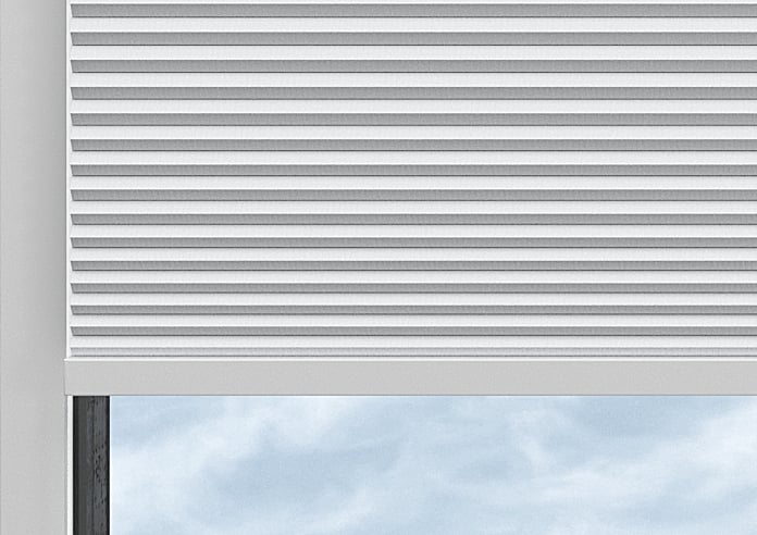 Nocturne (Blackout), Snow White - Stick Fit Slim Honeycomb Blind - Image 8